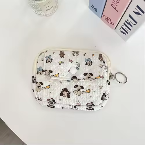 Cute Cartoon Small Travel Cosmetic Lipstick Earphone Card Portable Storage Bag Purse Women Gift Pouch In Make up Bags Organizer - Image 11