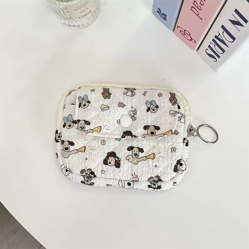 Cute Cartoon Small Travel Cosmetic Lipstick Earphone Card Portable Storage Bag Purse Women Gift Pouch In Make up Bags Organizer - Image 11
