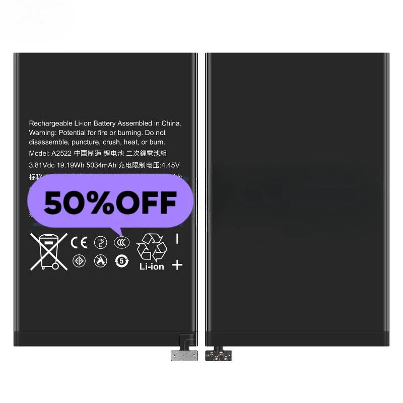 A2568/A2522/A2567/A2569 for IPad Mini 6 Tablet Battery High Quality High Capacity  Replacement Bateria Grade A Cell with Tools
