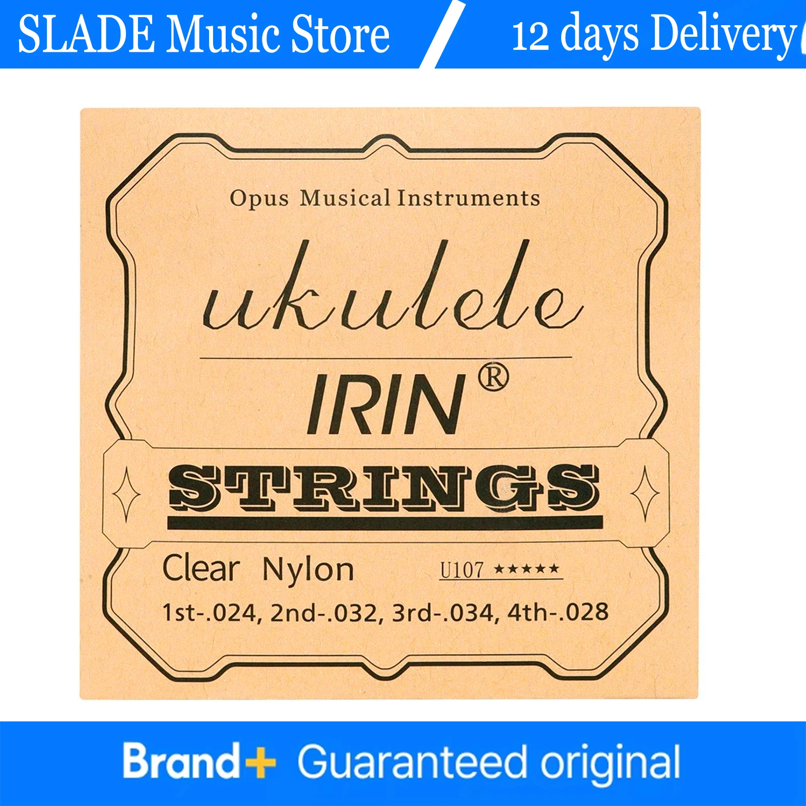 Original aquila ukulele cordas náilon soprano concerto tenor ukulele cordas baixo g nygut cordas para peças de instrumentos ukulele