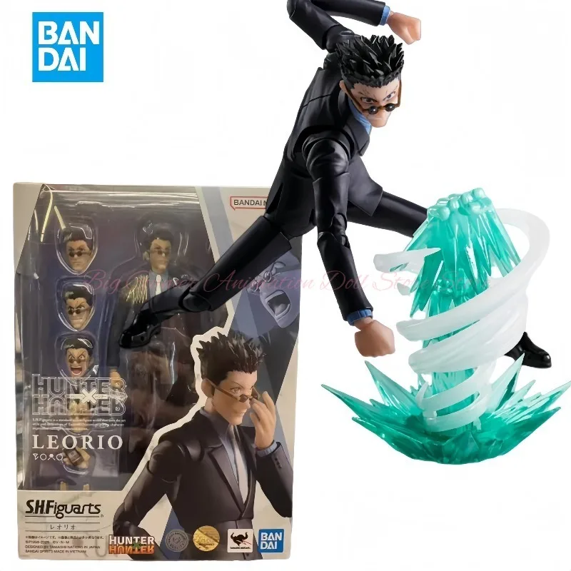 

Bandai Genuine S.H.Figuarts Series HUNTER×HUNTER Leorio Paradinight Anime Action Figure Collection Model Toy Ornament Gift
