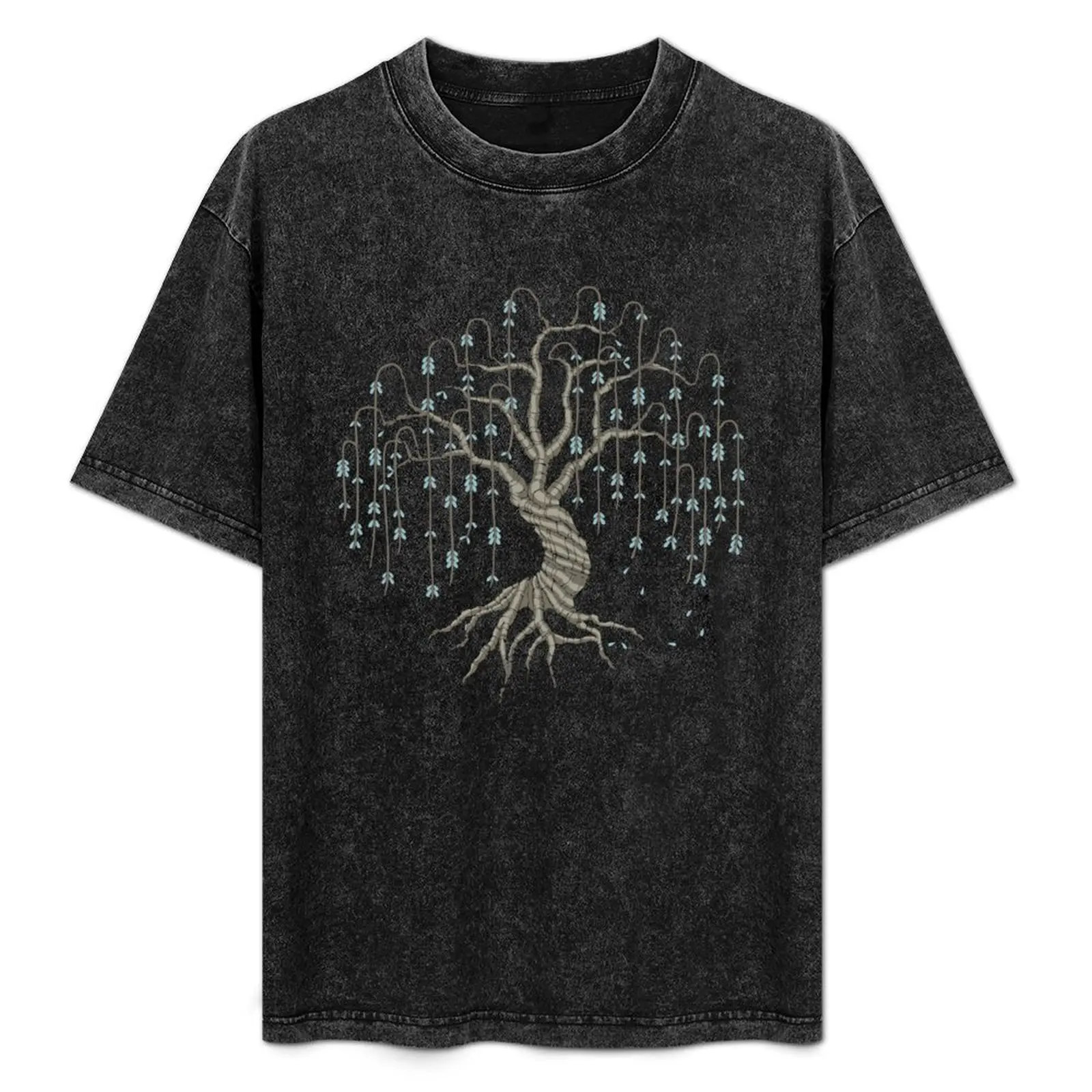

Art Nouveau Willow Tree T-Shirt sublime blanks luxury clothing labubu mens t shirt graphic