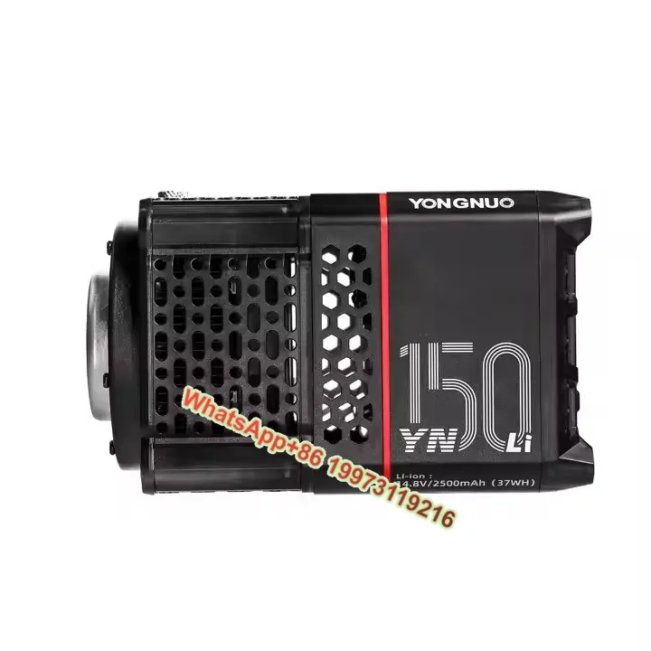 

YONGNUO YN150Li Mini Bowens Mount COB LED Light 2700-6500K 150W Li Battery Outdoor Shooting App Control Photographic Lighting