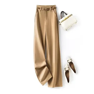 Dress Pants Work Women's Office Women's Tailoring Casual Pants Harajuku All Middle Y2K Streetwear Elastic One 8 Main Sales Women's Tailoring Pants - №5