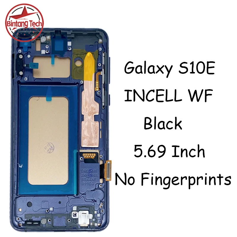 TFT INCELL LCD For Samsung S10E With Frame Display Touch Screen For Samsung S10E G970 G970F LCD Digitizer Assembly Replacement