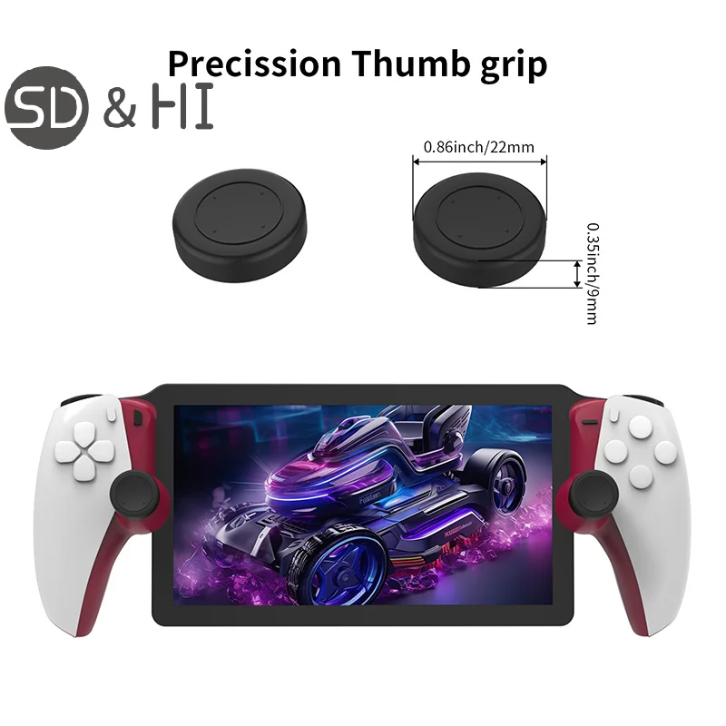 Suitable For PS5 Portal Handheld Console With Replaceable Decorative Strip Protective Case With 2 Rocker Caps Game Accessories