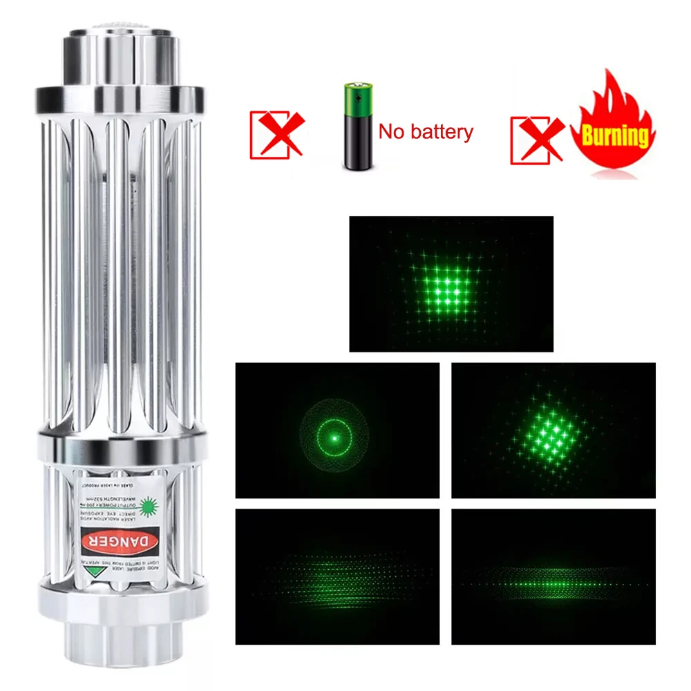 (Do not provide batteries) 017 Green Light Portable Laser pointer Red dot LED Training Torch Pet Cat Tickle Toy Flashlight