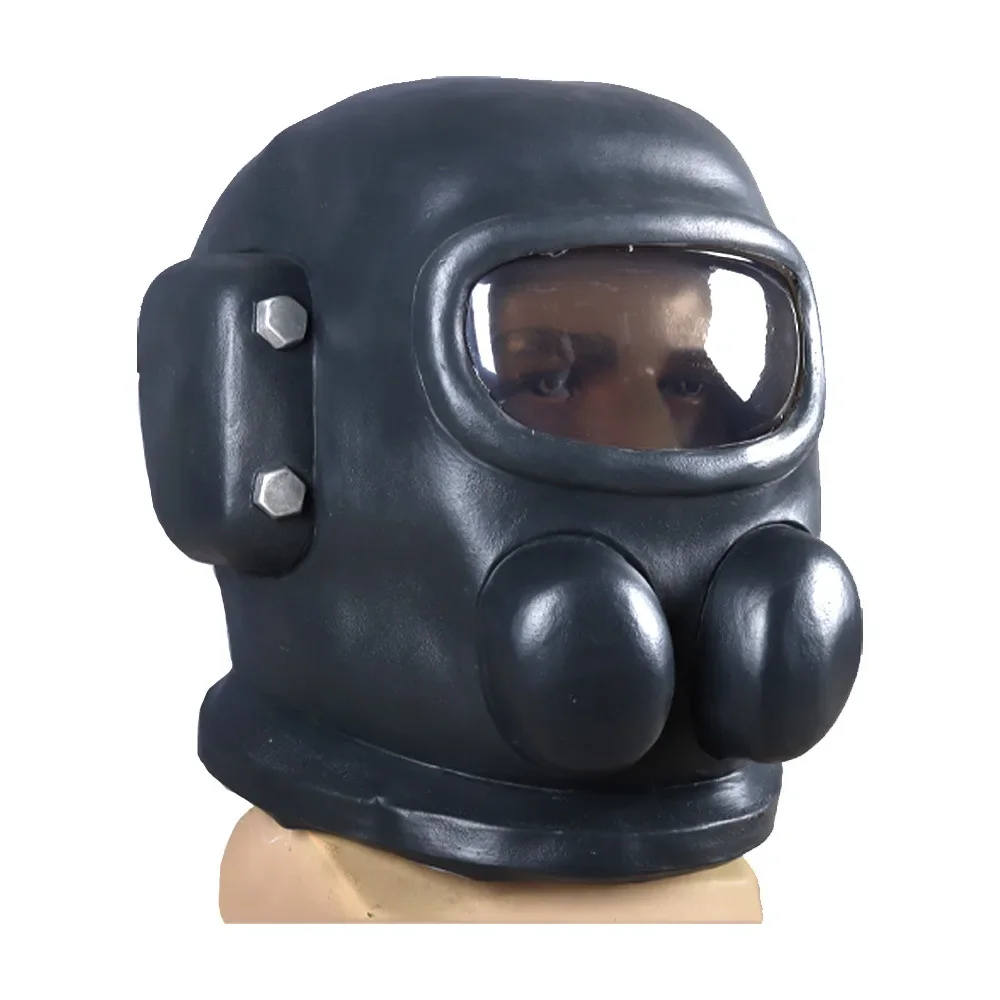 Hot Game Lethal Company Mask Halloween Carnival Dress Up Party Cost Lethal Company Cosplay Character Latex Helmet Four Man Squad