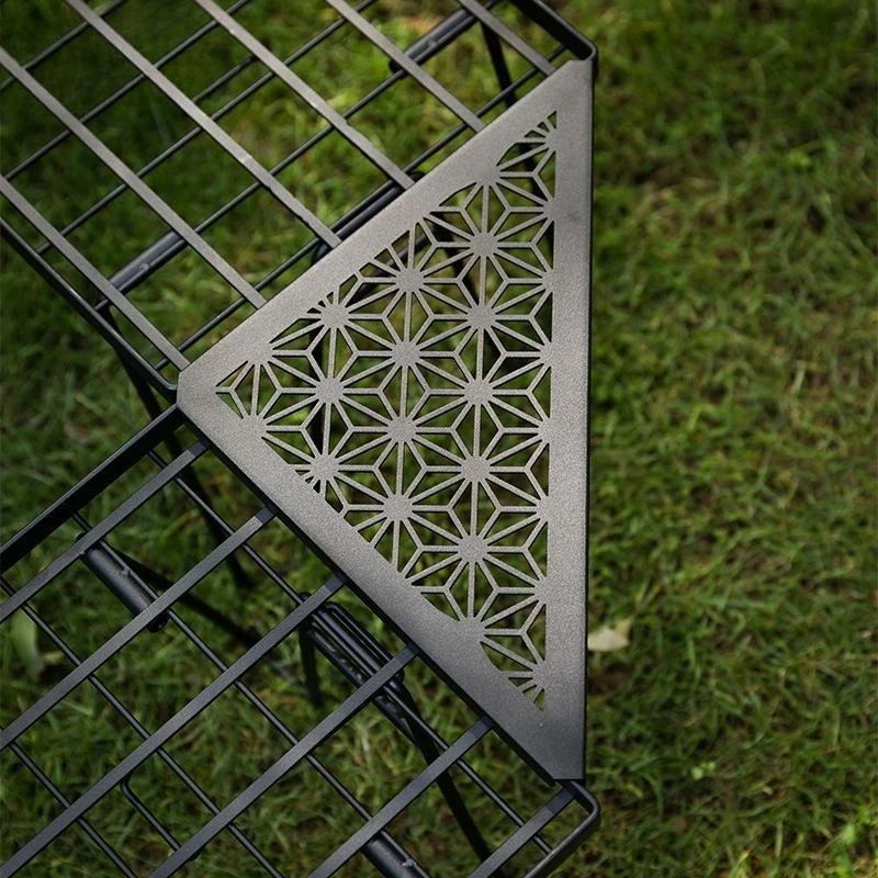 

Aluminum alloy hollow camping portable table board, outdoor folding table accessories triangular sky board