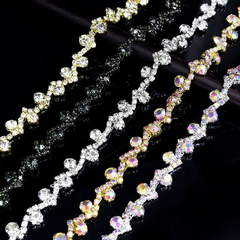 

Shuidian Tassel Chain, Hand Sewn Diamond Chain, DIY Waist Chain Stage Clothing Accessories, Shoes, Hats, Clothing Accessories