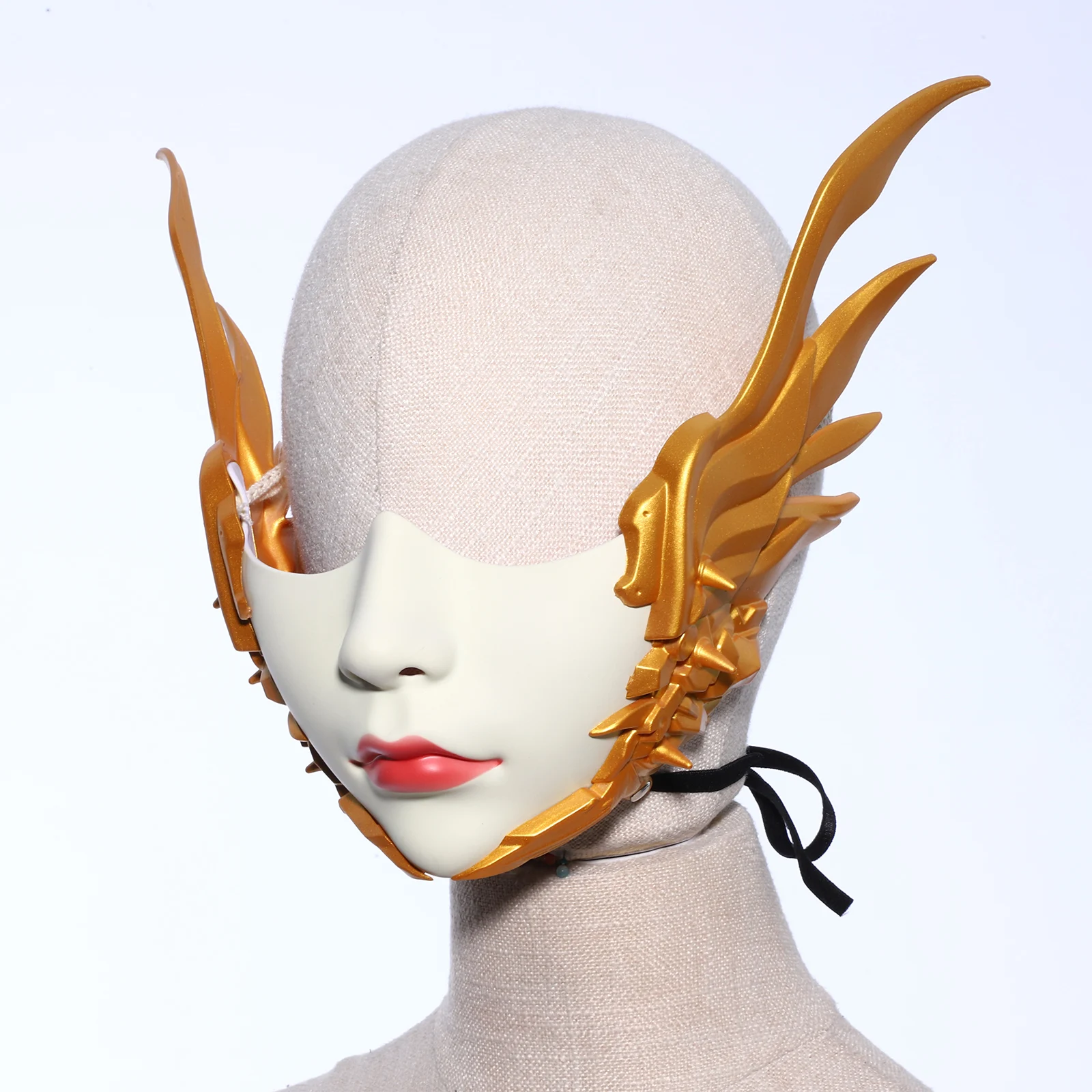 Hars ademend masker Steampunk halfgelaatsmasker thema Party Supply Props Halloween Cosplay kostuum prestaties Anime Face Cover