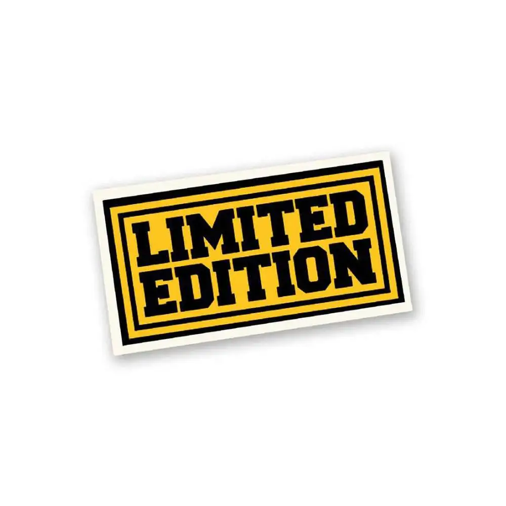 Limited Edition Sticker Car Window Bumpers Die-cut Vinyl Stickers Decorative Accessories