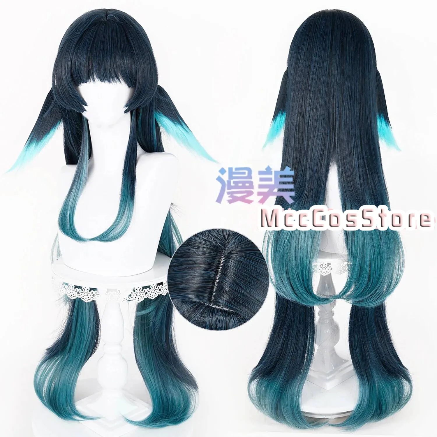 Nueva peluca de cosplay de Genshin Impact Celaeno, pelo largo, accesorios para Comic Con, accesorios para juegos de rol, regalo para chicas, fiesta de Halloween