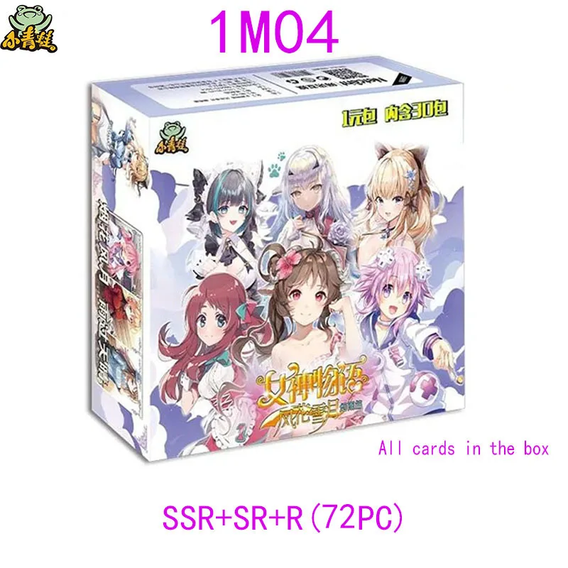 Anime Goddess Story ACG ZR XR MR INS PR SCR SER PTR SSR SR Set Collectible Card Toys for boys Collectible Card Birthday Gift