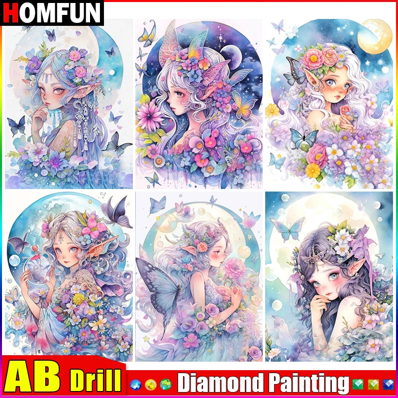 HOMFUN AB Diamond painting 