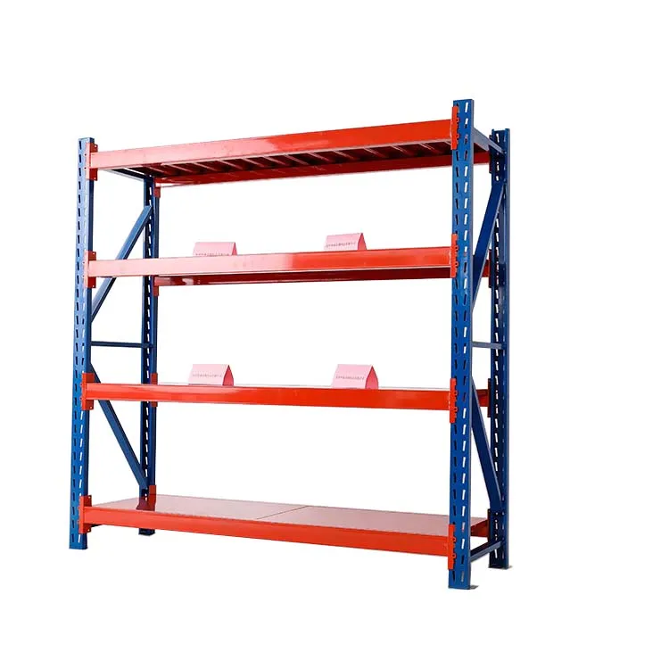 

Blue Orange Warehouse Medium Size Multi-layers Stacking Steel Garage Racking Storage Shelves Units