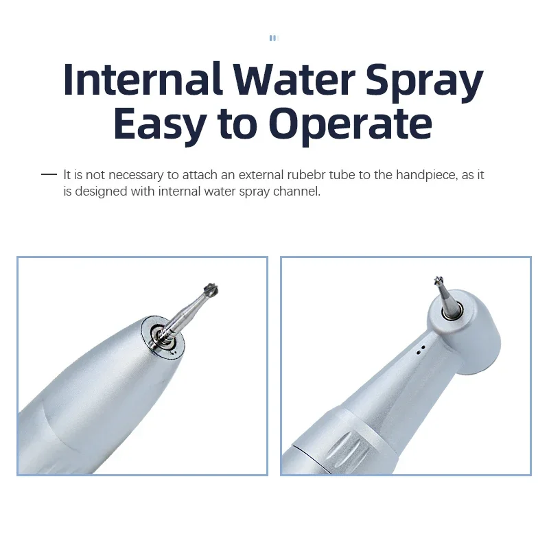 Den tal Innter water spray low speed handpiece kit Internal Water Spray Contra Angle Straight Handpiece Kit