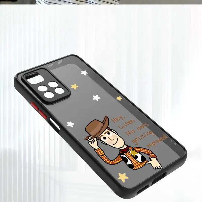 Disney Toy Story3 Alien Toys phone cases for Redmi Note 12S 11 case K40 8 10S 11Pro 10 13 8T 9 11S 10 Lite 12 Luxury Matte Cover