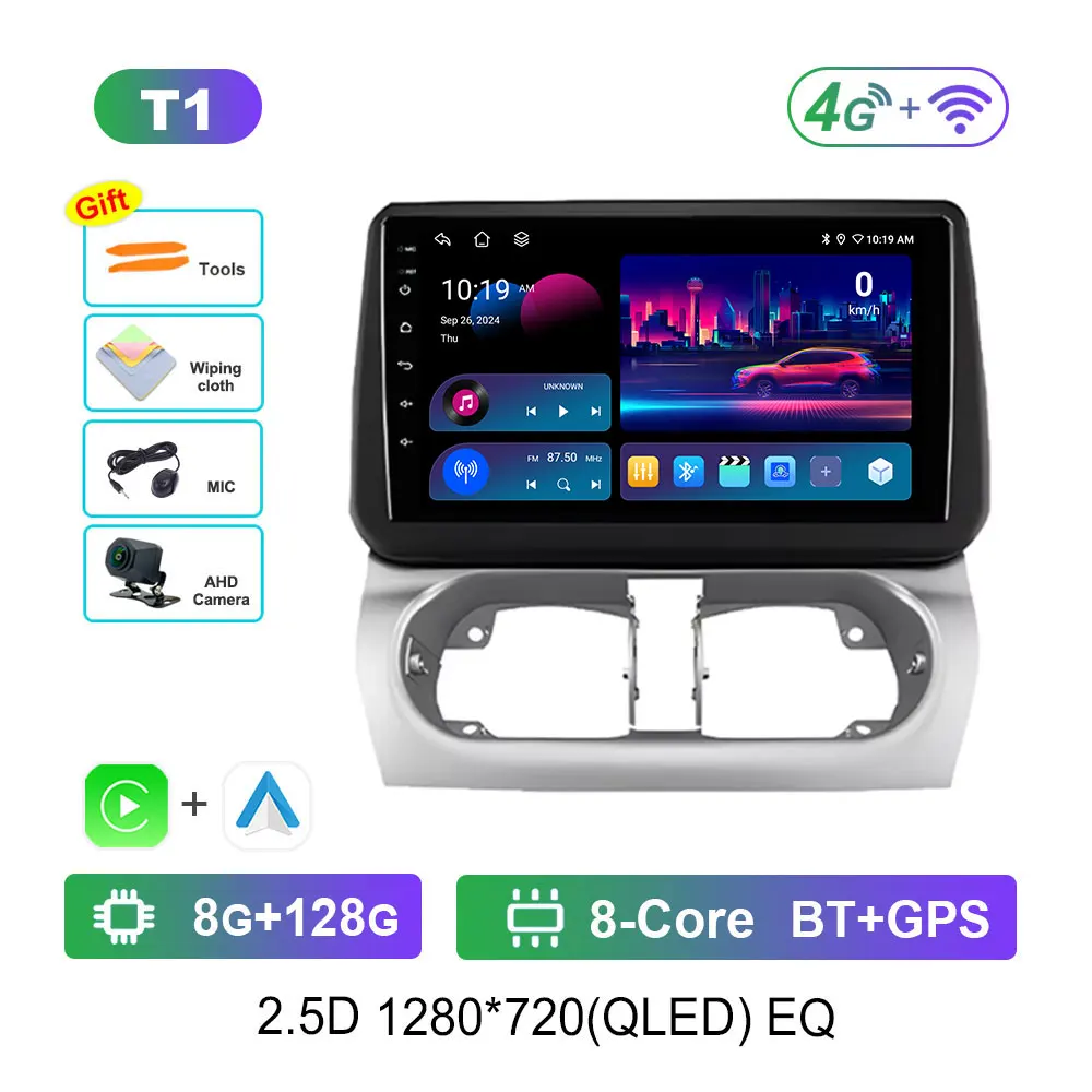 Navigatie GPS Android 14 voor Opel Combo Corsa Tigra 2001-2011 Autoradio Multimedia Speler BT HD Scherm 4G DSP Stereo WiFi