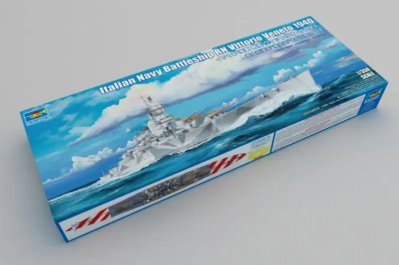 Trumpeter 05320 1:350 Scale Plastic Model Italian Navy Battleship RN Vittorio Veneto 1940 kit