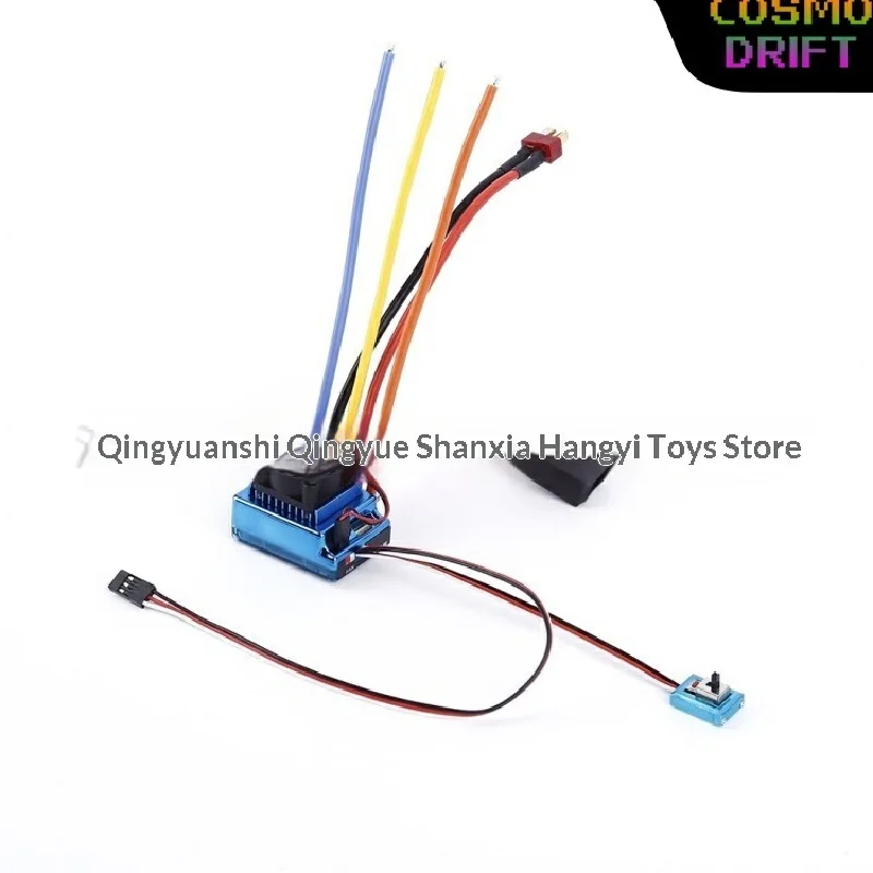 

HSP Brushless Esc 45A 60A 80A 120A With Cooling Fan Heat Sink For Rc Off Road Monster Truck Short Course Car Accessories