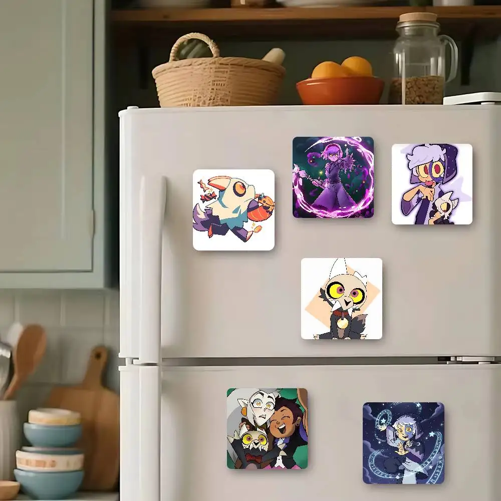 T-The O-Owl H-Houses-S Refrigerator Magnet Creative Kitchen Home Decoration Soft Magnetic Decor Festival Gifts Multi Scene Use