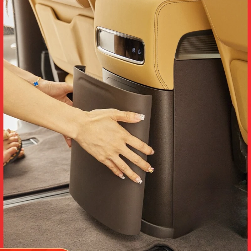 

Для DENZA D9 2024-2025 панель холодильника противоударная доска кожаная поверхность средний ряд защитный чехол инструменты для защиты салона