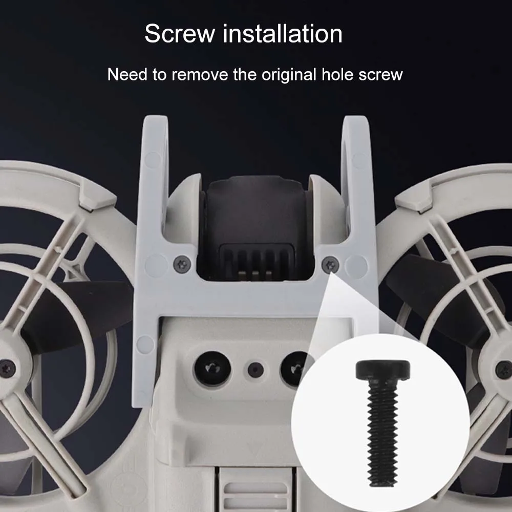 Для DJI NEO карданный бампер с винтовой отверткой, инструмент, защита камеры, защита от столкновений, бампер, защита объектива, аксессуары для дронов