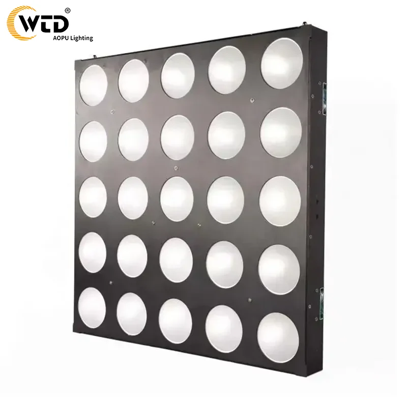 

Светодиодная матричная панель 25x10 W RGBW 4-в-1 для сценического освещения, COB 5x5 DMX