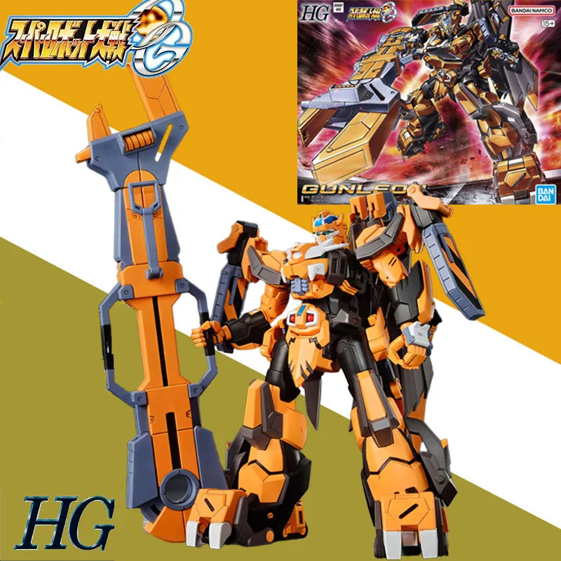 

Bandai Original MODEL KIT GUNDAM HG 1/144 GUNLEON Anime Action Figure Assembly Model Toys Model Gifts For boys