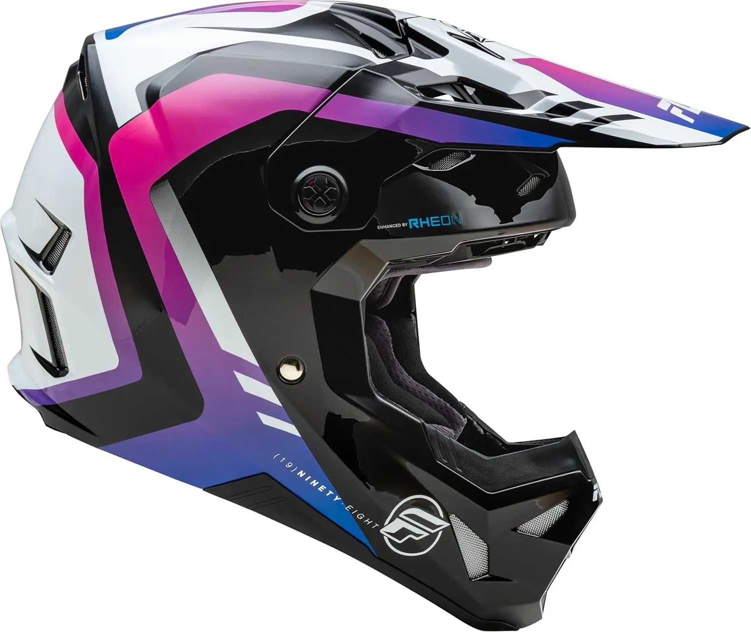 Kask Formula CP Krypton (biały/czarny/fioletowy, XX-Large)