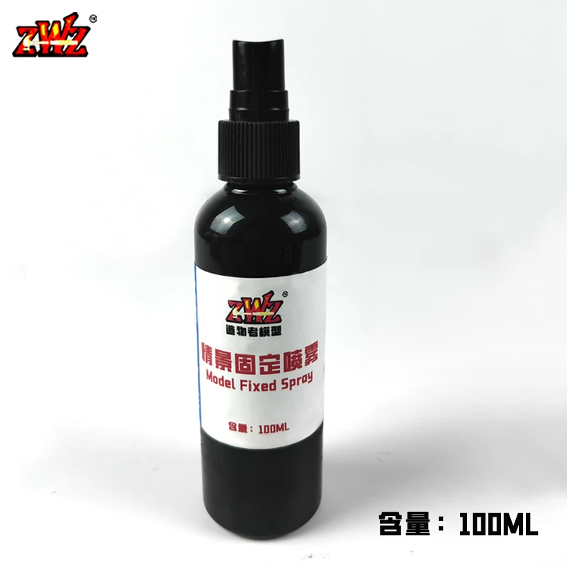 سيناريو المشهد السيناريو السائل الثابت رذاذ لاصق نموذج ساندمان الجندي منصة تحديد السوائل اكسسوارات أدوات 100 مللي #5