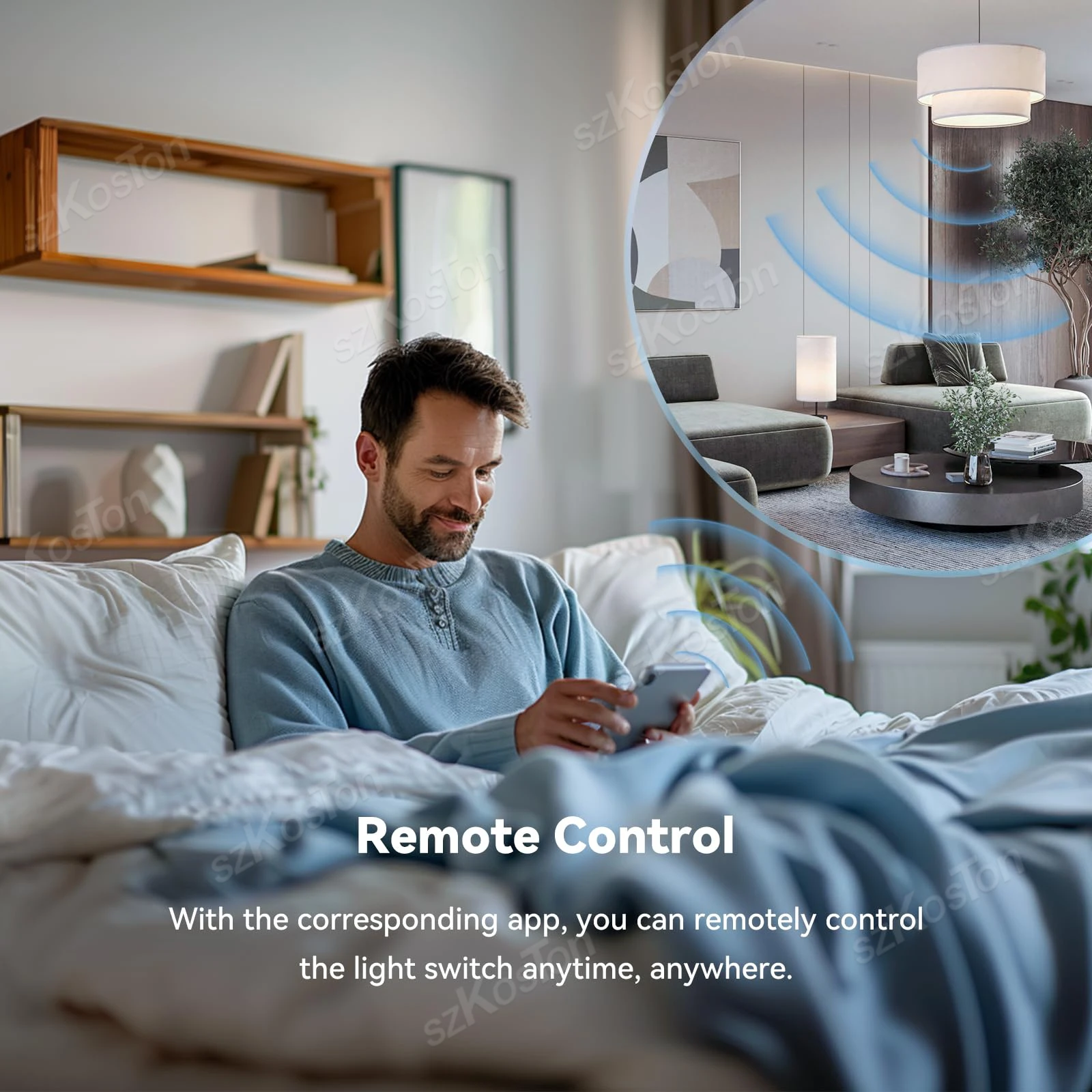 Matter WiFi Smart Switch 16A Smart Home, Casa Intelligente Interruttore Della Luce Modulo Relè Controllo Vocale Funziona con Alexa Google Homekit Smartthings Tuya