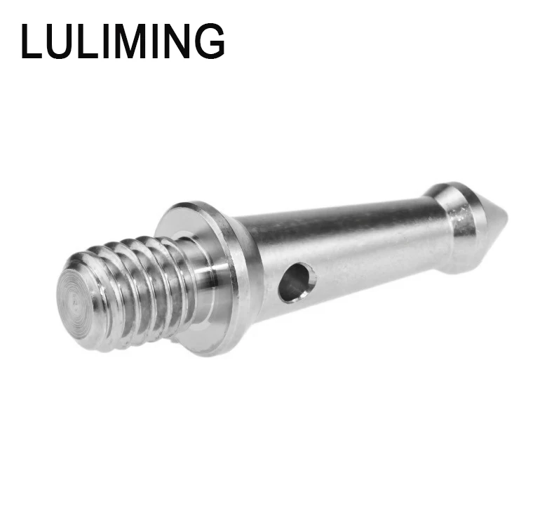 Stainless Steel Tripod Foot Spike 3/8'-16 Inch Photography Accessories Tripod Sand Mud Ground Fixing Anti Slip Foot Nail
