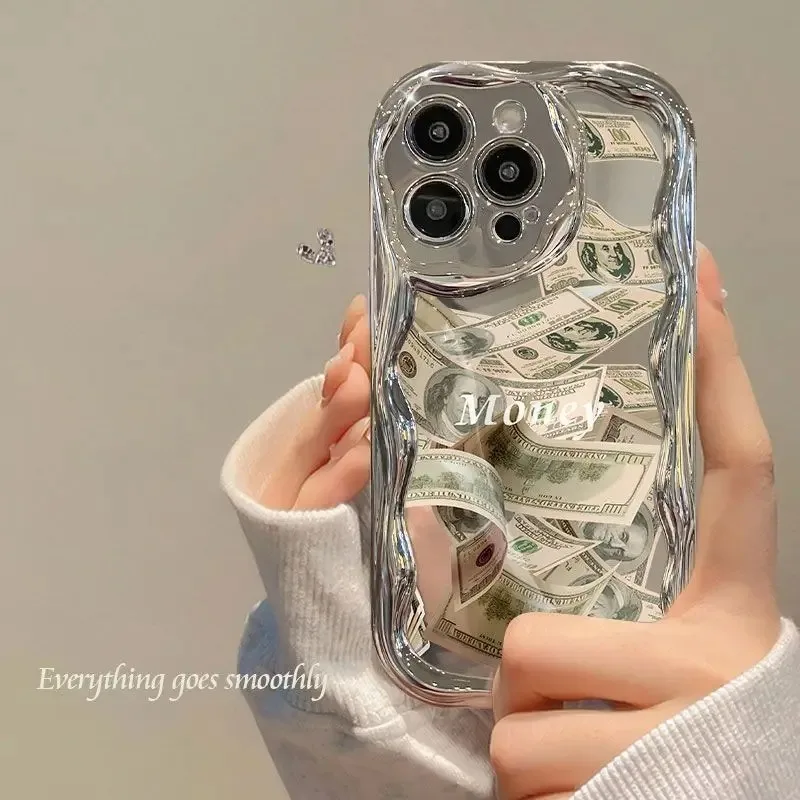 bank note Phone Case For Samsung Galaxy S24 S23 Ultra S20 FE S21 S24 Plus A05 J7 J2 Prime G530 Soft Silicone Cover