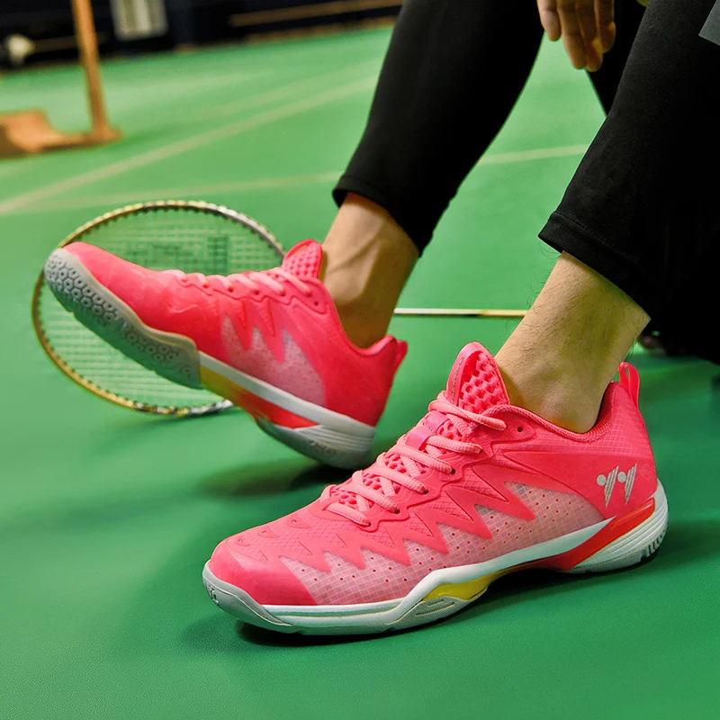 High Quality Fashion Sports Shoes for Men Women Breathable Professional Men's Tennis Sneakers Race Badminton Shoes Trainers Men