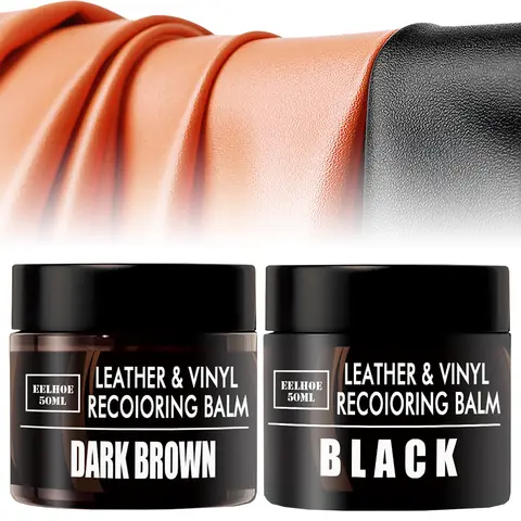 Leather Recoloring Balm Leather Couch Scratch Repair Paint Car Leather Seat Refresher for Couches Furniture Leather Shoes