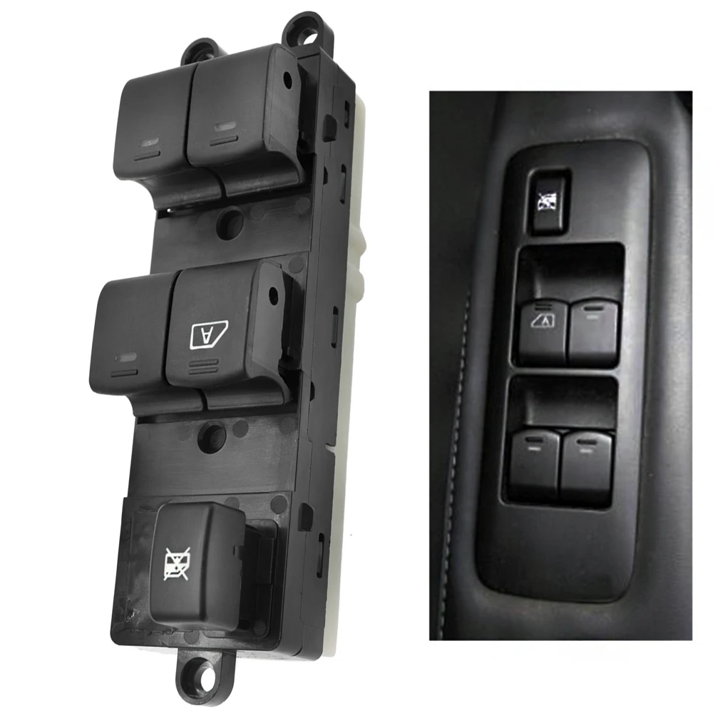 25401-EB30B Front Left Electric Master Window Switch For Nissan Pathfinder R51 Navara D40 Qashqai J10 25401-JD001