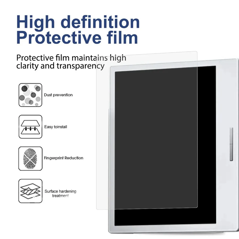 3-1pcs HD Clear Soft PET Hydrogel Films for Boox Go Color 7 E-reader Anti-Glare Anti-scratch Full Coverage Screen Protectors