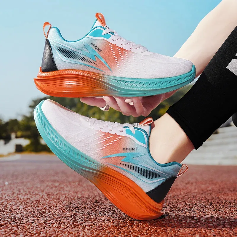 

2025 Foreign Trade New Casual Soft Bottom Running Versatile Breathable Mesh Fashion Trend Sports Shoes
