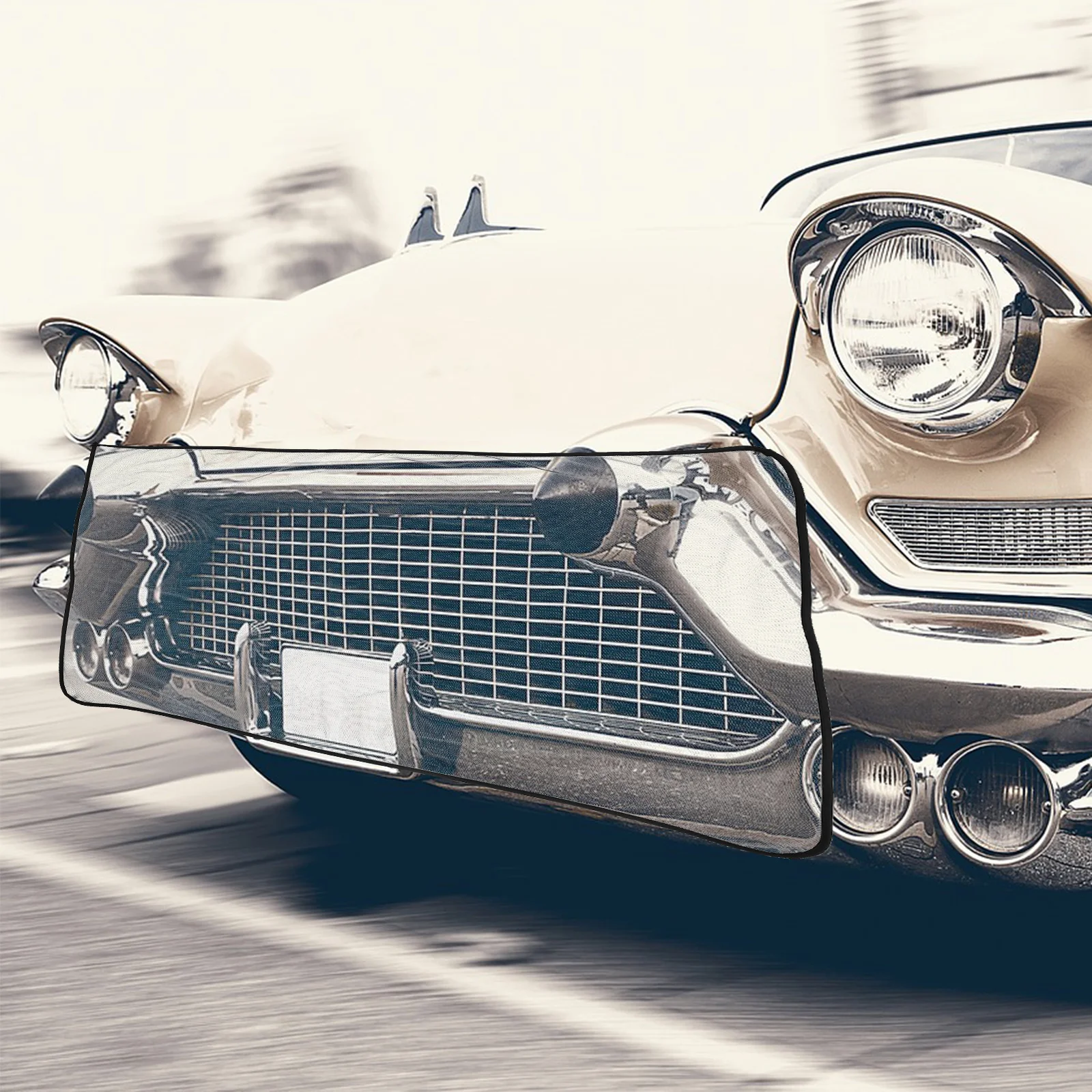 

Front Bumper Hood Grille Mesh for Car Grill Protection Net Durable Easy to Install Car Grill Mesh Front Bumper Hood Grille