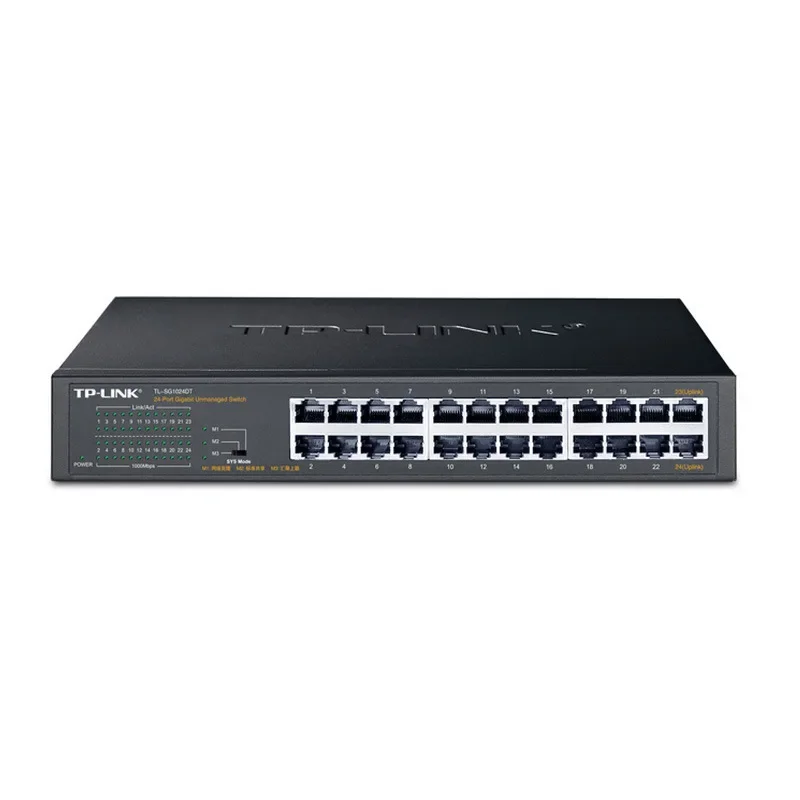 TP-LINK TL-SG1024DT 풀 기가비트 네트워크 모니터링 24-스위치 1000M 네트워크 케이블 LAN 디비전 이더넷 HUB