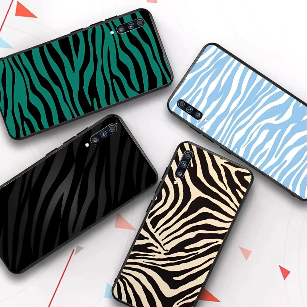 Cartoon Zebra muster Handy hülle für Samsung a 10 11 12 13 20 21 22 30 31 32 40 51 52 53 70 71 72 73