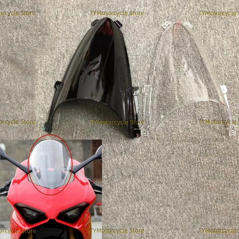 

Motorcycle Screen Windshield WindScreen Fit for Ducati Panigale V4 V4S V4R 2017 2018 2019 V2 2020 2021 2022