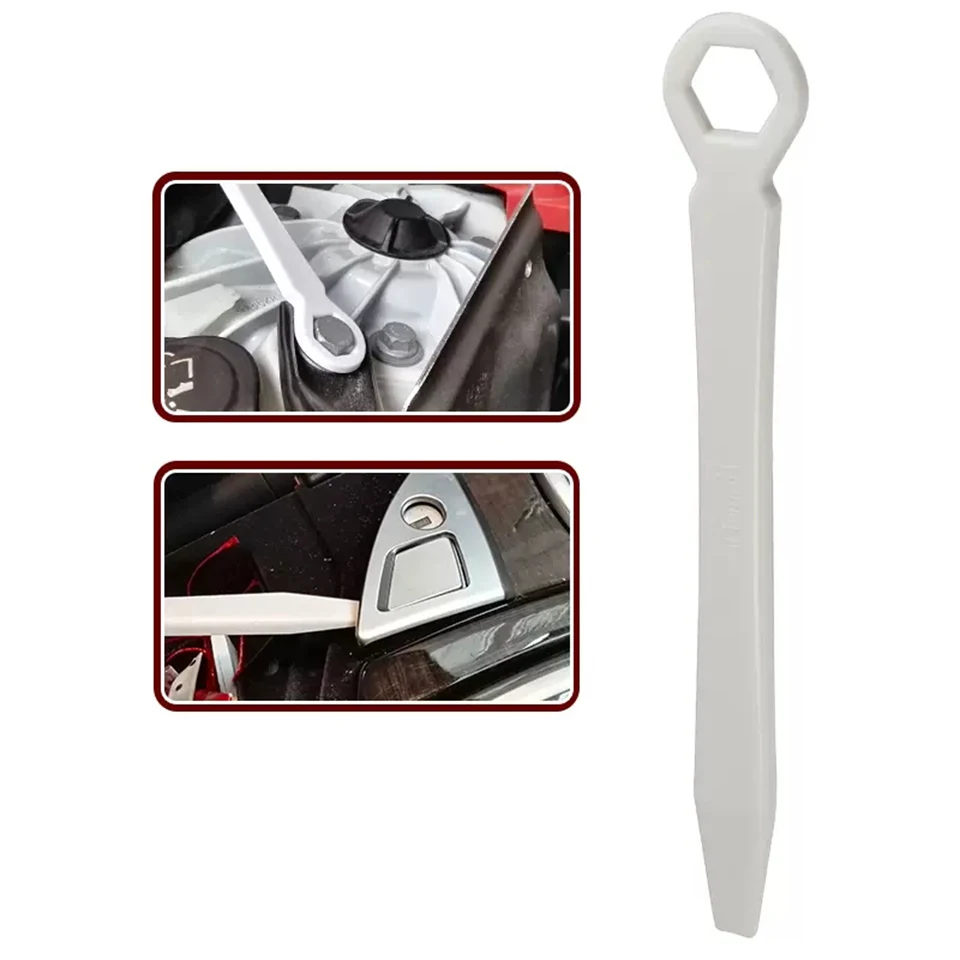 Auto Trim Removal Tool Removal Tool Dash Radio Audio Installer Audio Disassembly Pry Repair Tool with Ring&Flat Trowel TiP 25