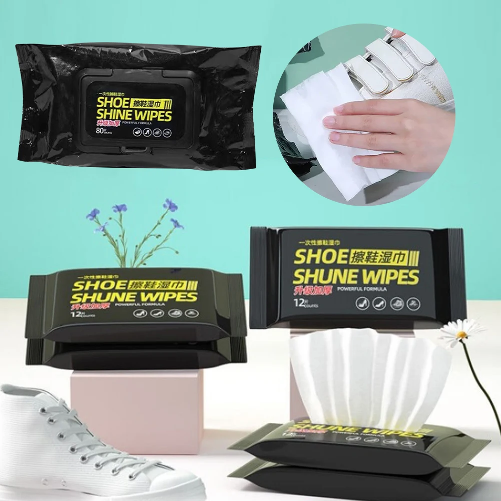 Freshing Wash Free Shoes Cleaning Wipe Easy Using Shoes Stains Removal Cloth For Canvass Shoes