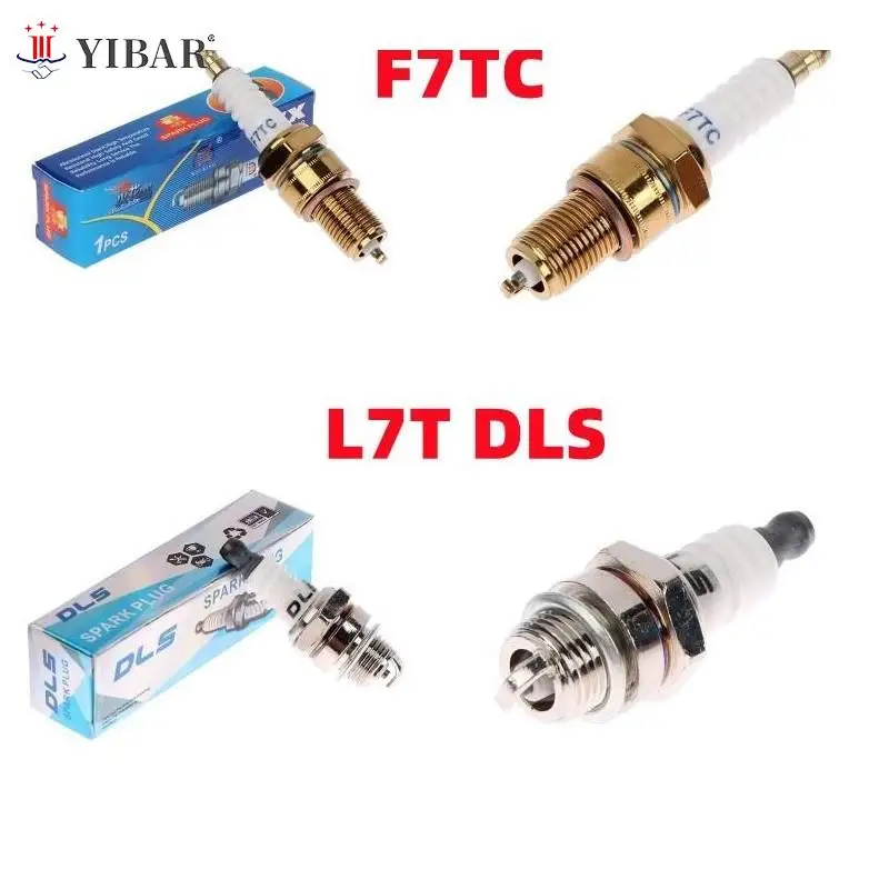 F7TC Spark Plug L7T DLS Spark Plug  For Generator Lawnmower Tractor Rototiller Water Pump Go Kart Farm Machinery Parts