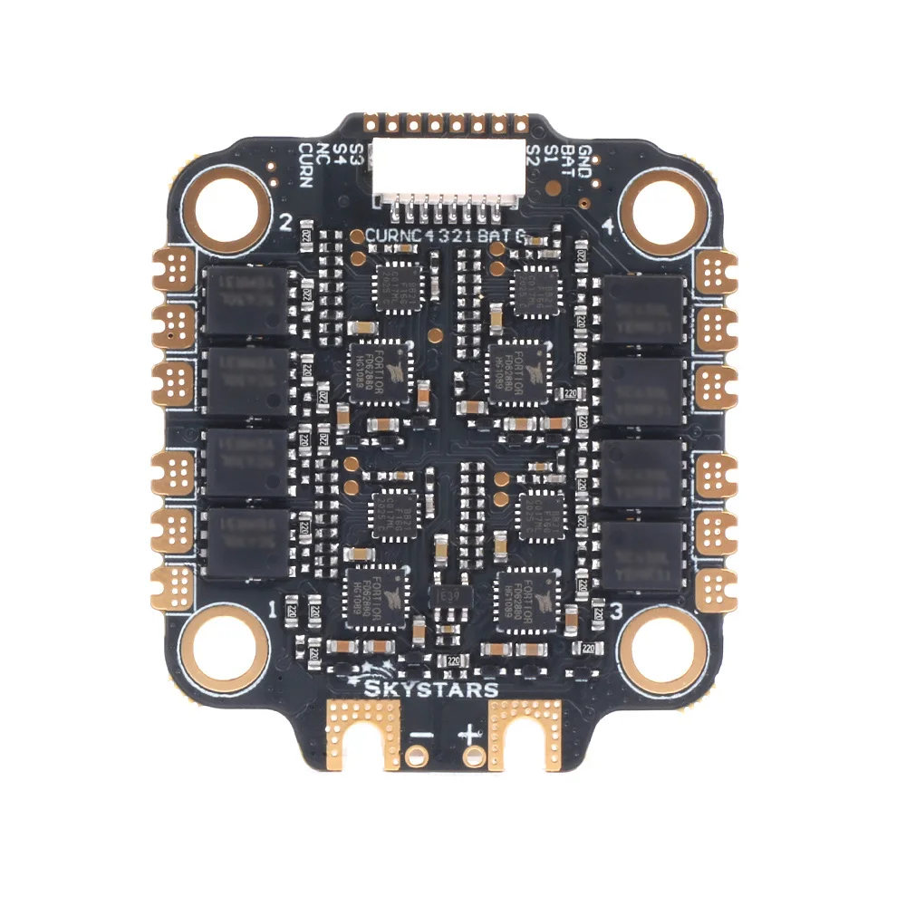 

Skystars KO45 KO55 45A 55A 2-6S бесщеточный ESC 4 в 1 DShot600 BLHeli-S 30,5 мм для радиоуправляемых FPV гоночных Фристайл 5 дюймов