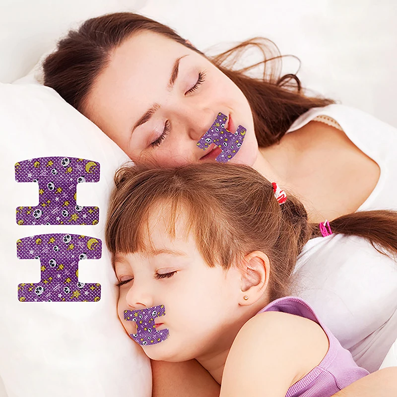 

Mouth Breathing Mouth Patch Kid Adults Anti-Snoring Physical Mouth Closure Strips Night Sleep Lip Nose Breathing Improving Patch