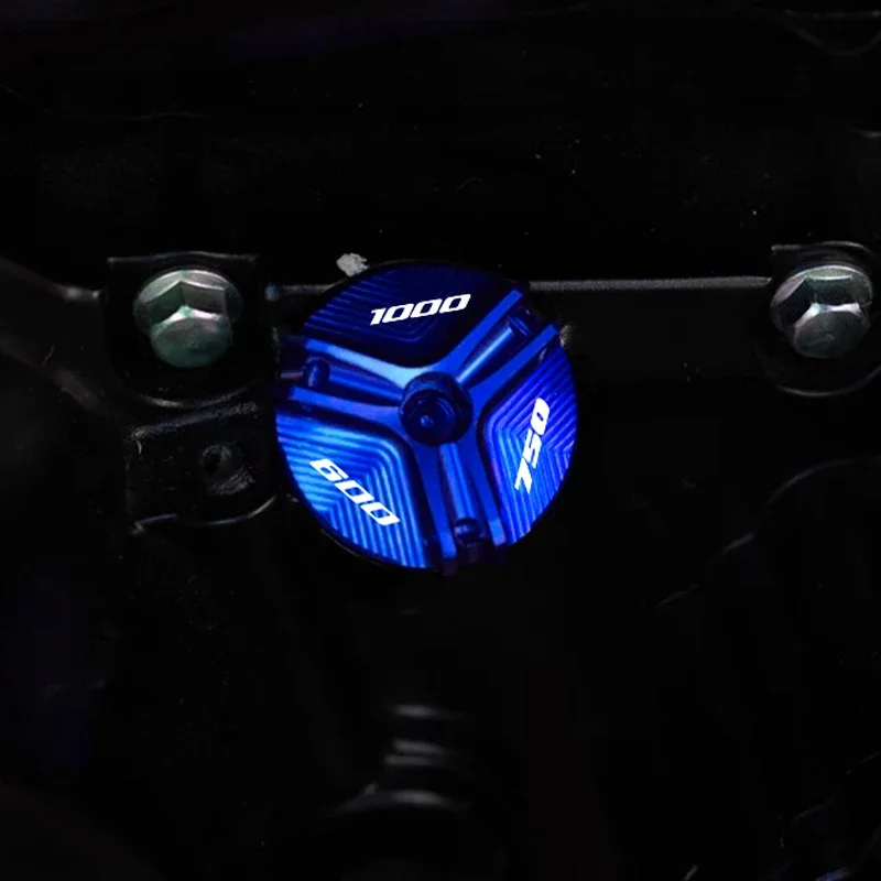 For SUZUKI GSXR600 GSXR750 GSXR1000  GSXR 600 750 1000 GSX-R  CNC Filler Oil Filter Cap Accessories XADV 750 300 Transalp XLV750
